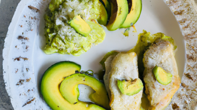 Filets de poisson au parmesan et à l 'avocat