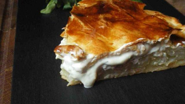 Pâté de pommes de terre auvergnat revisité au Boursin Cuisine échalotes et ciboulette