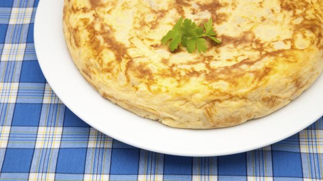 Omelette aux pommes de terre