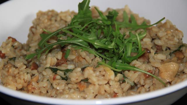 Risotto aux champignons économique