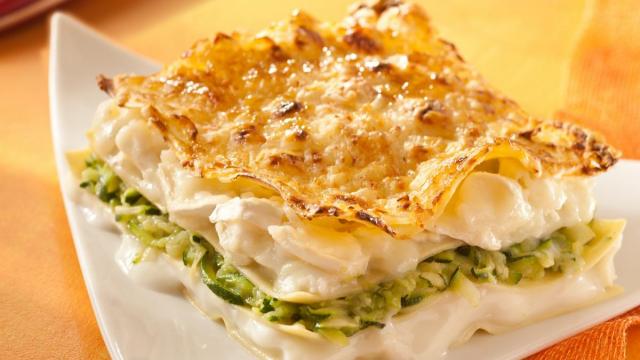 Lasagnes aux courgettes et au fromage de chèvre