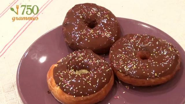 Donuts au chocolat