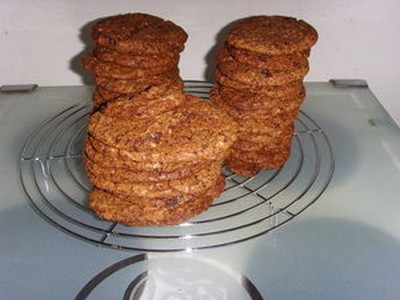 Cookies au chocolat noir  d'après Pierre Hermé