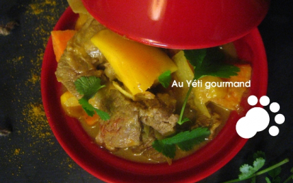 Curry d'agneau éxotique