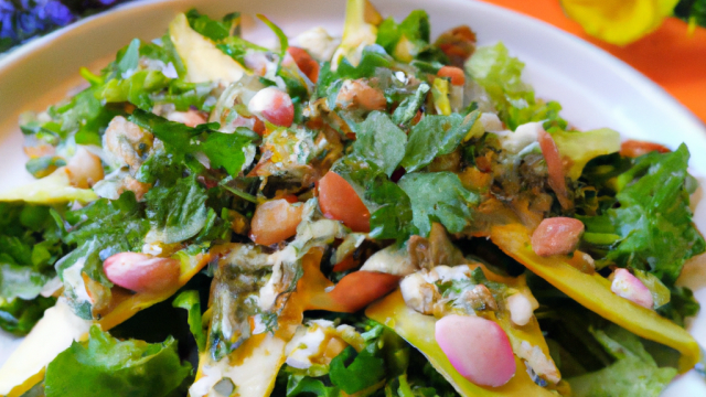 Salade de Princesse Amandine aux herbes