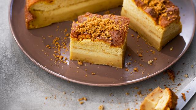 Gâteau magique aux spéculoos