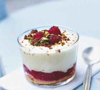 Tiramisu aux framboises