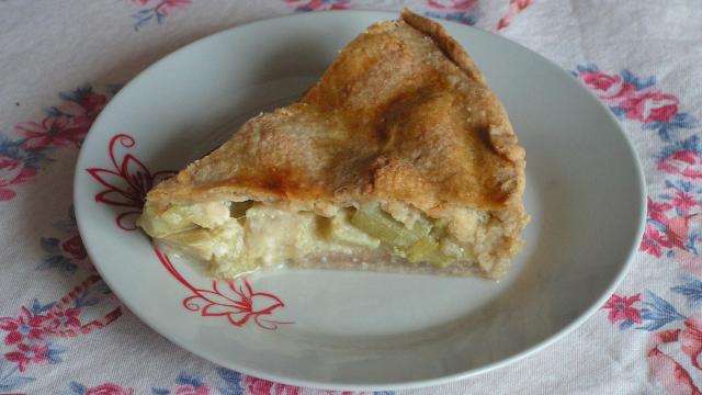 Pie à la rhubarbe