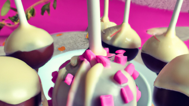 Cake pops au Philadelphia Milka