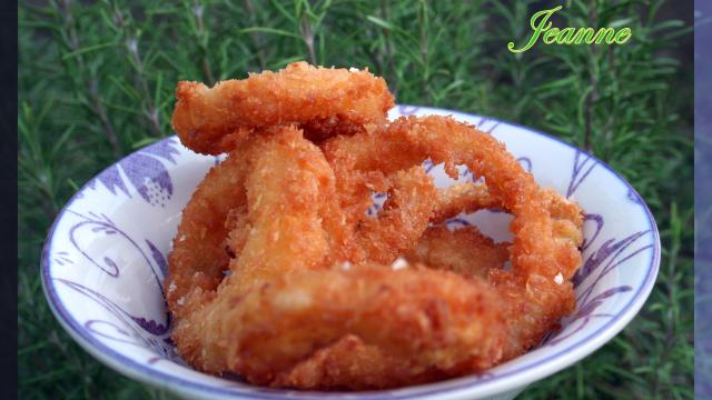 Beignets d'oignons façon Onions rings