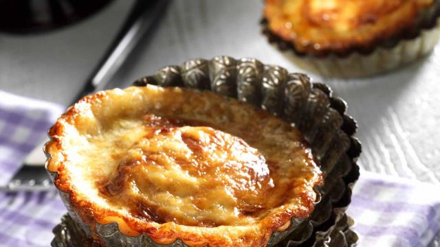 Tartelettes fondantes à la Morteau et au Comté