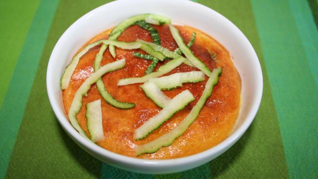 Flan de courgettes Bollywood