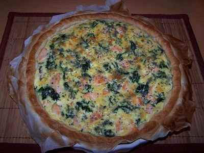 Tarte saumon brocolis