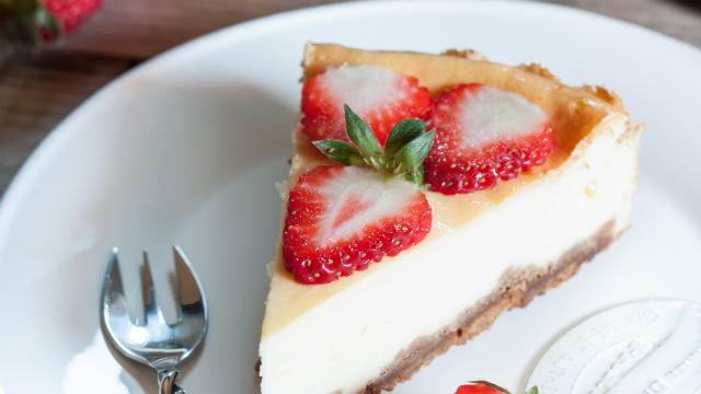 Cheesecake aux fraises express