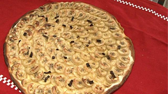 Tarte vanillée à la banane