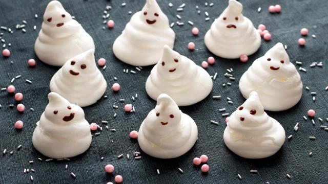 Mini-fantômes meringues