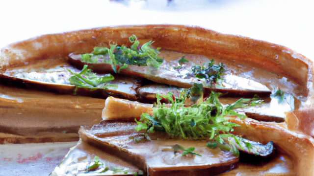 Tarte au foie gras à l'envers