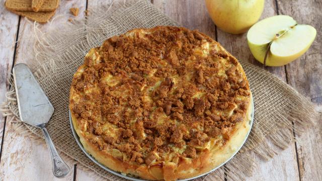 Gâteau clafoutis aux Pommes du Limousin AOP et au Chaï