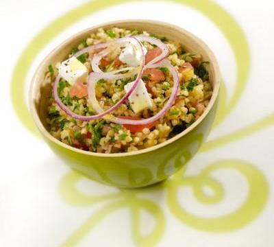 Taboulé au Chabichou du Poitou AOP et herbes fraîches