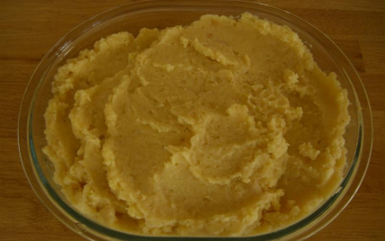 Purée de céleri rave et pommes de terre au lait