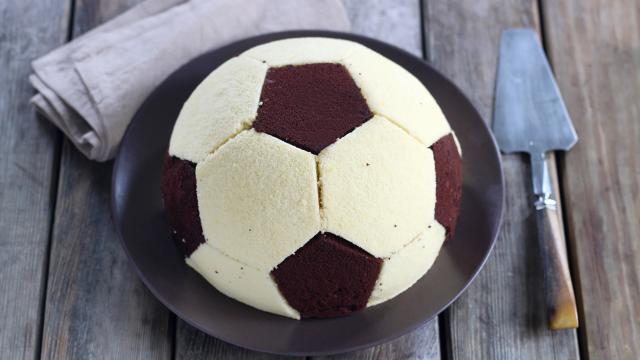 Gâteau ballon de foot