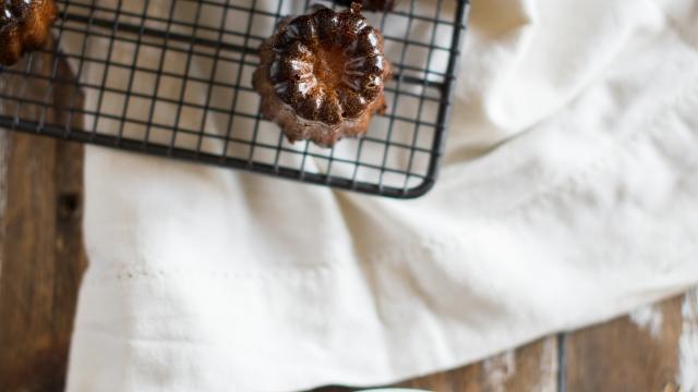 Cannelés chorizo et poivron rouge