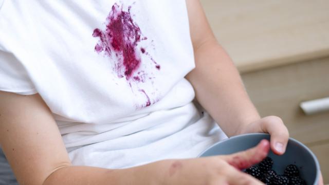 Comment retirer facilement une tache de fruits rouges sur un vêtement ou une nappe ?