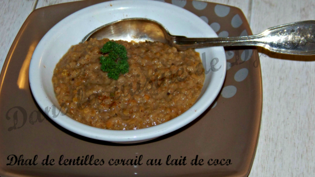 Dhal de lentilles corail facile