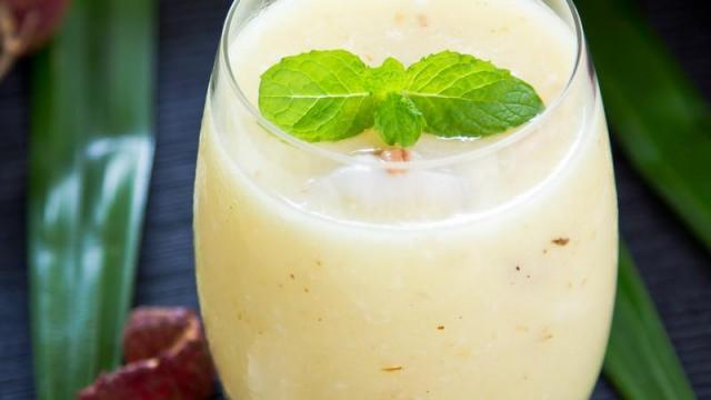 Smoothie Lychees Coco Banane