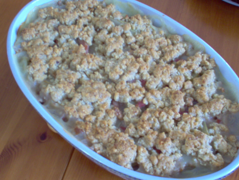 Côtes de blettes façon crumble