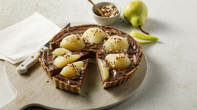 Tarte Poire-Chocolat