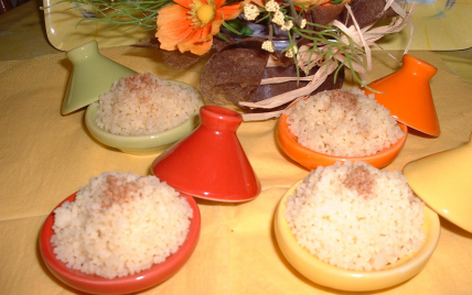 Mini-tajine de couscous sucré à la cannelle