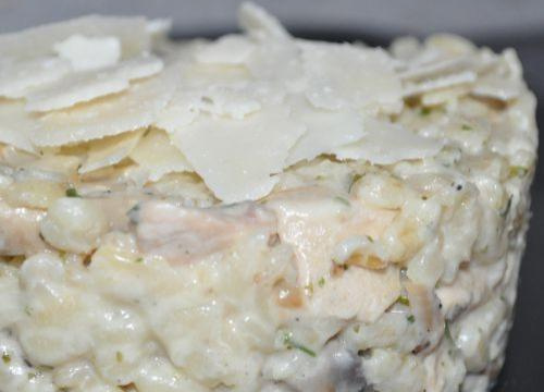 Recette Risotto d'ebly au poulet et champignons - 750g.com