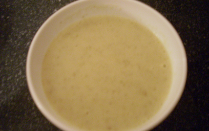 Velouté d'endives au parmesan