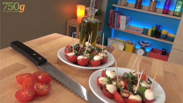 Tomates mozzarella Express ou comment couper des tomates cerise en 10 secondes ?