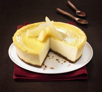 Cheese cake à la poire