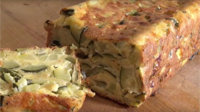 Pain de courgettes