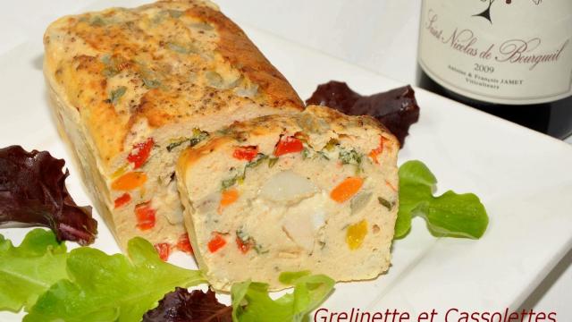 Terrine de poisson aux Saint-Jacques