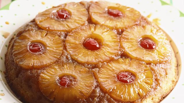 Gâteau à l'ananas tout simple