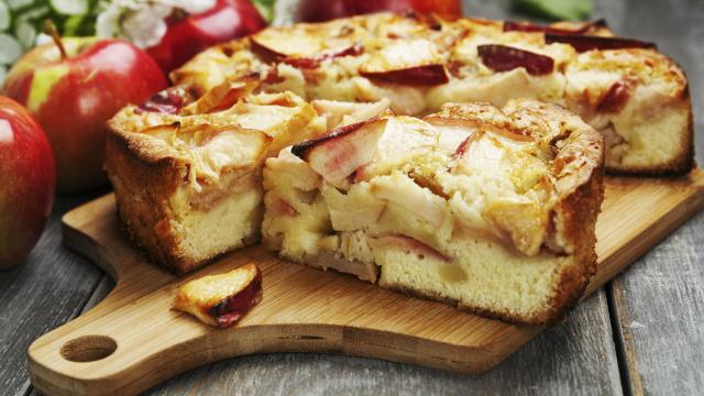 Gâteau pépère aux pommes