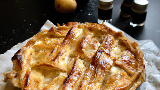 Tourte feuilletée 'Ile-de-France'