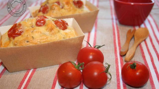 Mini-cakes tomates cerise et feta