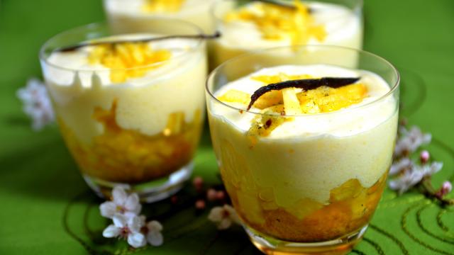 Tiramisu ananas au rhum arrangé