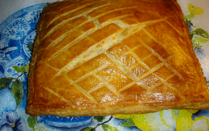 Galette des rois à la frangipane goûteuse