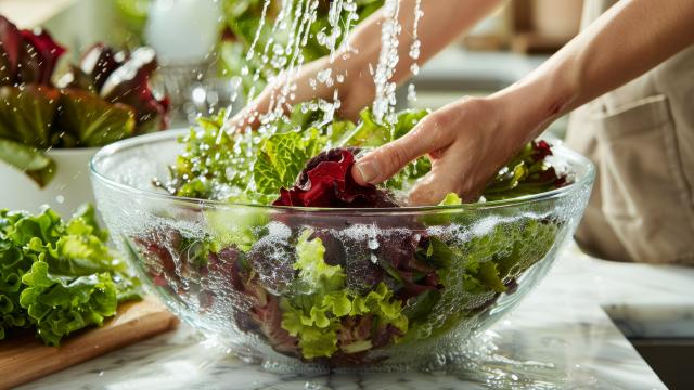 Peut-on se débarrasser des pesticides en lavant bien la salade ? Un toxicologue répond