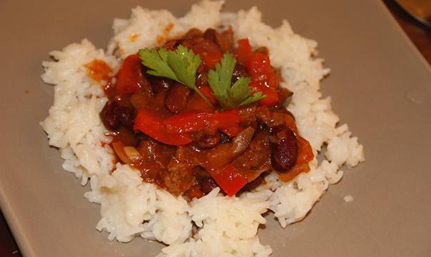 Chili con carne simple et délicieux