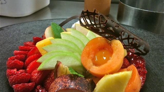 Assiette aux 7 fruits