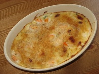 Gratin de noix de Saint-Jacques