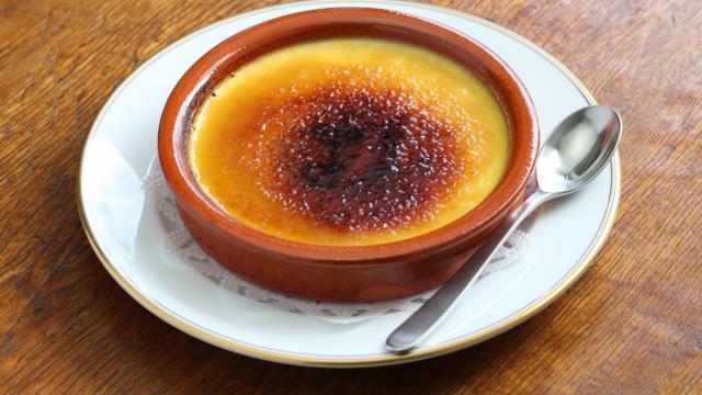 Crème brûlée simple et bonne