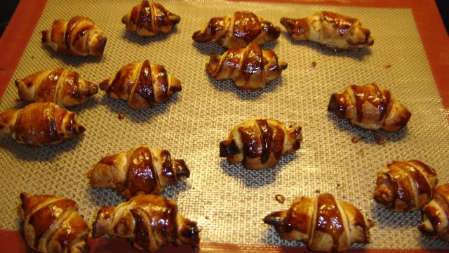 Croissants au jambon moelleux